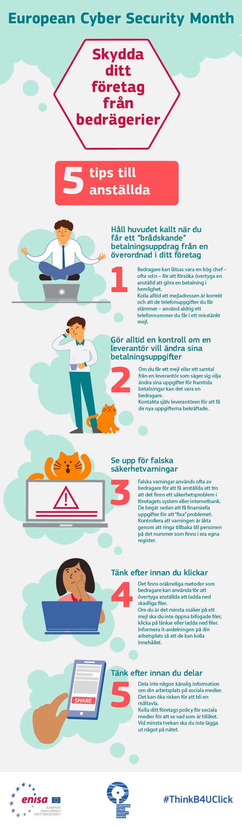 5 tips till anställda, skydda ditt företag från bedrägerier