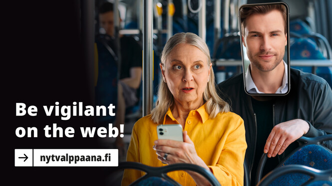 Be vigilant on the web! nytvalppaana.fi