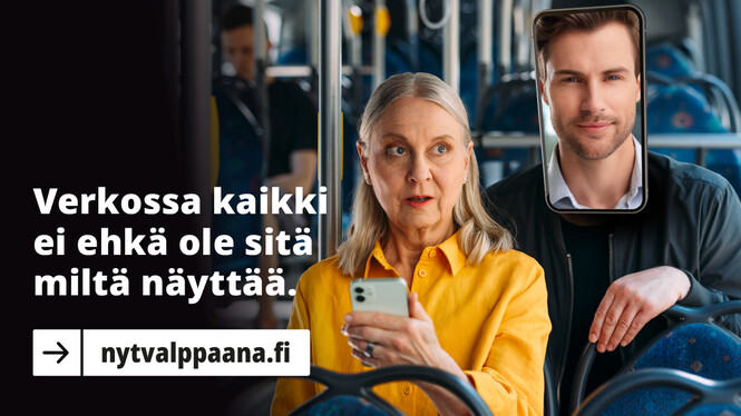 Verkossa kaikki ei ehkä ole sitä miltä näyttää. nytvalppaana.fi