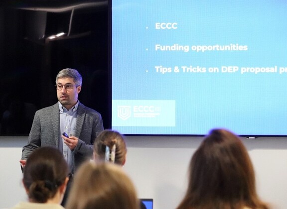 ECCC:n Tommaso Galli esittelee rahoitushakuja